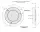 LED Innenleuchte 690lm - 4000K - 12-24v - Einbau weiß | BG-1700W