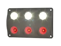 LED Innenleuchte rot(19lm) - weiß(720lm-5000K)...