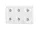 LED Innenleuchte rot(19lm) - weiß(720lm-5000K) 12-24v | BG-1500RW