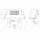 LED Kennzeichenbeleuchtung 12-36 Volt 100cm Kabel mit SuperSeal | MK-1600SS