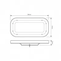 Kompakte Minibar | 12-24v | 380mm | R65 | Festeinbau | MLB380R65ACM