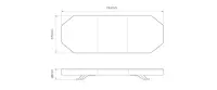 LED Lichtbalken | R65 | 744mm | 12-24v | EQPLB744R65AM