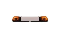 6-Serie R65 LED Warnbalk, gelb, weißes Zentrum, 2...