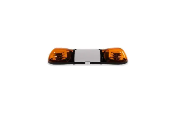 6-Serie R65 LED Warnbalken gelb, weißes Zentrum, 2 Module 750mm | A6612.100.LDV