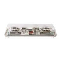 Serie 60 | R65 LED Warnbalk gelb | 24V | 2 LED | 570mm. |...