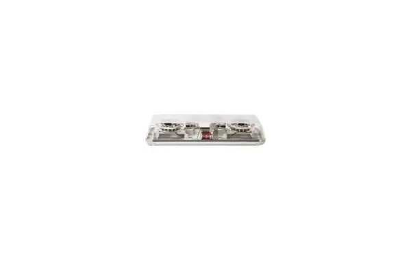 60 Serie | R65 LED Warnbalk gelb | 12v | 2 LED | 570mm. | 60-00424-V