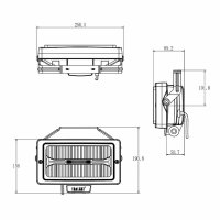 Tralert Atlas 220+ Fernscheinwerfer+doppelte Tagfahrleuchten 12-24v