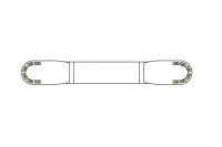 LED gelb | 13 Serie | ECE-R65 gelb | transparent | 1250mm...