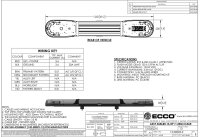 LED gelb | 13 Serie | ECE-R65 gelb | transparent | 1250mm | 12 LEDs | 13-00022-E
