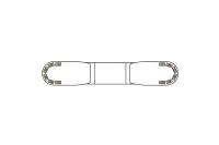LED gelb | 13 Serie | ECE-R65 gelb | transparent | 1000mm...