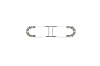 LED gelb | 13 Serie | ECE-R65 gelb | 770mm | 12 LEDs |...