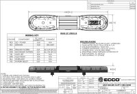 LED gelb | 13 Serie | ECE-R65 gelb | transparent | 1000mm | 24 LEDs | 13-00004-E