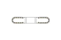 LED gelb | 13 Serie | ECE-R65 gelb | 1000mm | 24 LEDs |...