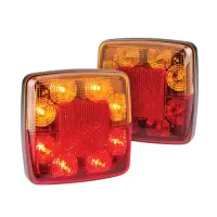 LED Kompaktes Rücklicht ohne Kennzeichenbeleuchtung...