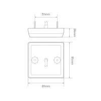 LED Kompakt Bremslicht, Rücklicht | 12-24v | 30cm....