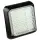 LED-Rückfahrlicht mit schwarzem Rahmen | 12-24v | 40cm Kabel | 80WME