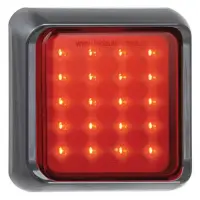 LED Nebelscheinwerfer mit schwarzem Rand | 12-24v | 40cm...