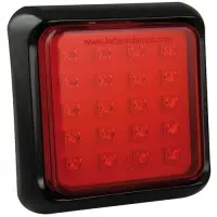 LED Nebelscheinwerfer mit schwarzem Rand | 12-24v | 40cm...