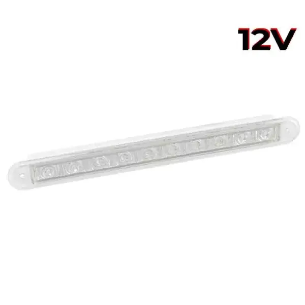 LED Rückfahrlicht slimline transparente Linse | 12v | 40cm. Kabel | 235W12E