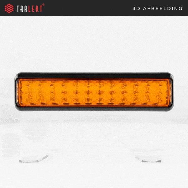 LED Blinklicht slimline | 12-24v | 40cm Kabel | 200AME