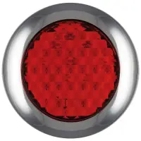 LED Bremslicht, Rücklicht mit Chromrand | 12-24v |...