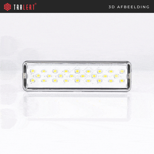 LED-Rückfahrlicht slimline Einbau | 12-24v | 0,18m Kabel | 135WMGE