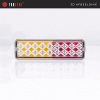LED Rücklicht slimline | 12-24v | 0,18m Kabel | 135ARME