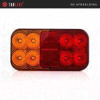 LED Kompaktes Rücklicht ohne Kennzeichenbeleuchtung...