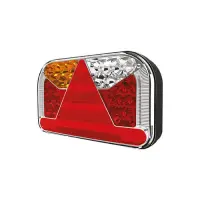 Links | LED Rücklicht ohne Kennzeichenleuchte | 12-36v | 6-PIN | V10C6-531B6