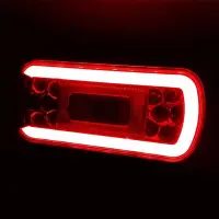 LED Rücklicht ohne Kennzeichenleuchte | 12-36v | 100cm. Kabel | V10C5-600