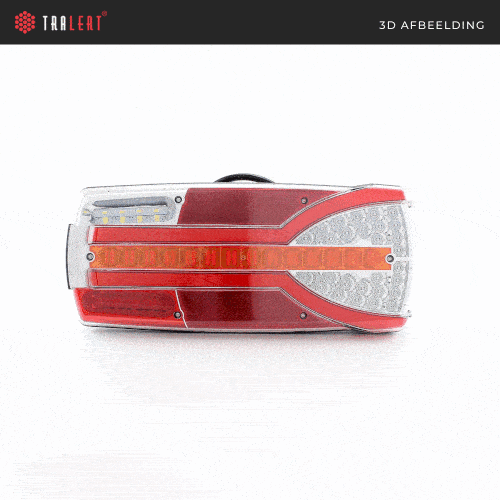 Links | LED Rücklicht dynamisches Blinklicht | 12-24v | 150cm. Kabel | V14C7-901