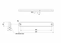 LED dritte Bremsleuchte | 12-24v | 50cm Kabel | V3R-190