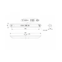 LED Rücklicht | Bremslicht | Blinklicht | 12-24v | VC-100