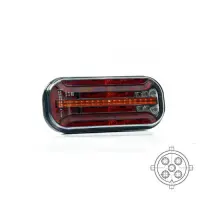 LED Rücklicht mit dynamischem Blinklicht | 12-24v |...