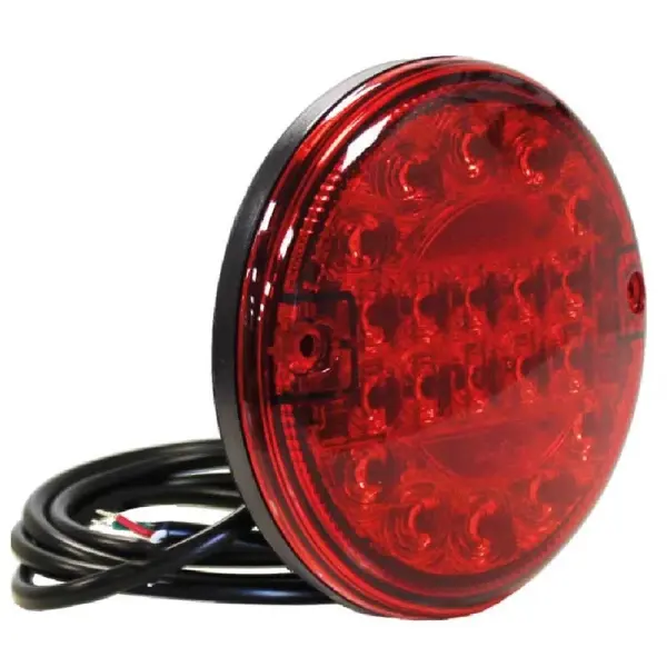 LED Slimline Hamburger Nebelscheinwerfer | 12-24v | 150cm. Kabel | VM-140