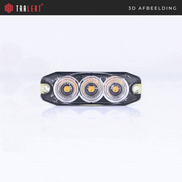 LED kompakte Nebelscheinwerfer rote Linse | 12-24v | 11FM