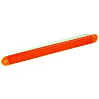 Dynamisches LED Blinklicht slimline gelb Linse | 12v |...