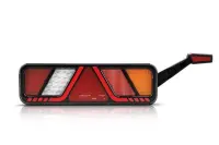Rechts | LED-Anhängerbeleuchtung 24v | Voll-LED CAN-bus-proof | 7-PIN AMP-Stecker | VC-7012B7