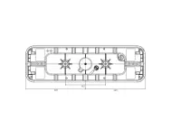 Links | LED-Anhängerleuchte CAN-bus-roof | 24v | 2,5m Kabel | VC-7001
