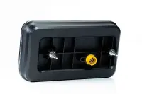 Links | LED Rücklicht mit Kennzeichenleuchte CAN-bus-roof | 12v | 6-Funktionen 6-PIN | VC-4511B6CAN