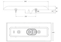 LED ADR Rücklicht rechts horizontal 12-24v 7-PIN+ 2x SS