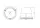 R65 LED Rundumleuchte, rotierend, 3-Schraube, 24V 1,5m Kabel | S10ZL503