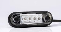 LED Positionsleuchten Einbau gelb 12-24v 5m Kabel