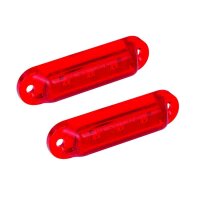 LED-Umrissleuchten rot 24v (2er-Set)