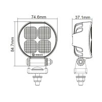 LED ECE-R23 Arbeitsscheinwerfer 2929lm | 9-30v | 50cm +...