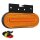 LED Umrissleuchten gelb 12/36V 1.2m Kabel + SuperSeal