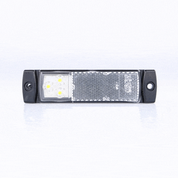 LED Positionsleuchte weiß | 12-24v | 50cm Kabel | 129WM