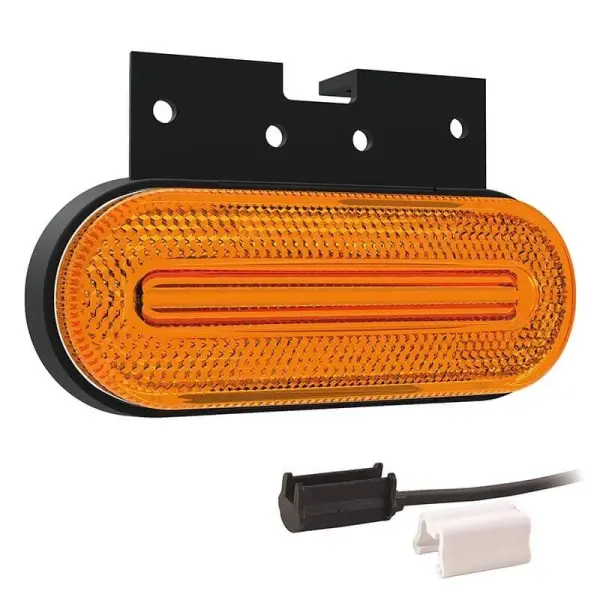 LED Positionsleuchte gelb | 12-24v | 1,5mm². Stecker. | M10MV-770A