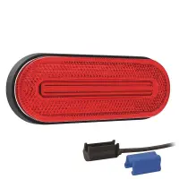 LED Positionsleuchte rot | 12-24v | 0.75mm². Stecker...