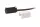 LED Positionsleuchte weiß | 12-24v | 1.5mm. Stecker | M10MV-196W